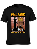 Melanin King Chess Graphic Tee