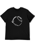 Game Day Baseball T-Shirt - Black Cotton Tee