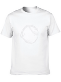 Game Day Baseball T-Shirt - Black Cotton Tee