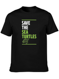 Save The Sea Turtles Graphic Tee