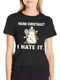 Grumpy Cat Warm Christmas? T-Shirt