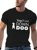 Yoga Down Dog Graphic T-Shirt