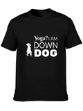 Yoga Down Dog Graphic T-Shirt