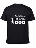 Yoga Down Dog Graphic T-Shirt