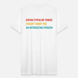 Hating Popular Things