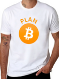Plan B Bitcoin T-Shirt Crypto Tee