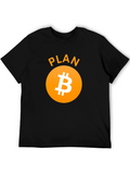 Plan B Bitcoin T-Shirt Crypto Tee