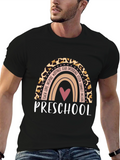 Preschool Rainbow Teacher T-Shirt