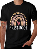 Preschool Rainbow Teacher T-Shirt