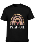 Preschool Rainbow Teacher T-Shirt