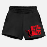 Heavy metal rocks hard rock music fun hand gesture