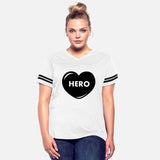 Hero in heart 'hero' for heroes