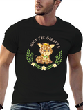 Gigy the Giraffe Black T-Shirt