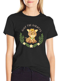 Gigy the Giraffe Black T-Shirt