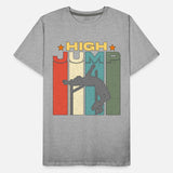 High Jump Retro Jumping Pole Vaulting High Jumper