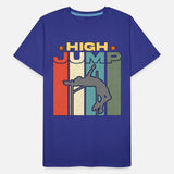 High Jump Retro Jumping Pole Vaulting High Jumper