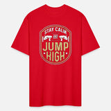 High Jump Stay Calm And Jump High Pole Vaulting