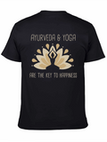 Ayurveda & Yoga Happiness Graphic Tee
