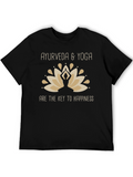 Ayurveda & Yoga Happiness Graphic Tee