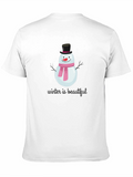 Winter Snowman Graphic Tee