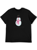 Winter Snowman Graphic Tee