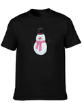 Winter Snowman Graphic Tee