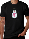 Winter Snowman Graphic Tee