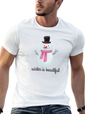 Winter Snowman Graphic Tee