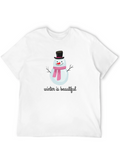 Winter Snowman Graphic Tee