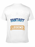 Fantasy Football Legend Black T-Shirt