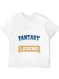 Fantasy Football Legend Black T-Shirt