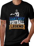 Fantasy Football Legend Black T-Shirt