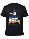 Fantasy Football Legend Black T-Shirt