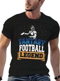 Fantasy Football Legend Black T-Shirt