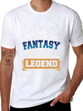 Fantasy Football Legend Black T-Shirt