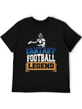 Fantasy Football Legend Black T-Shirt