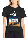 Fantasy Football Legend Black T-Shirt