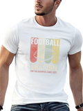 Football Too Cool Retro Style T-Shirt