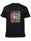 Football Too Cool Retro Style T-Shirt