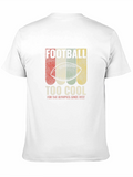 Football Too Cool Retro Style T-Shirt