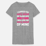 I Carried You Every Second Love Quote