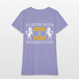 I D RATHER PREFER HORSES AT MY BARN THAN DIAMONDS