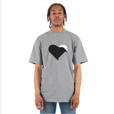 I love Grand Piano Heart Organ Keyboard Music Logo