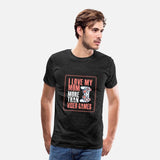 I Love My Mom More Than Video Games Gift T-shirt