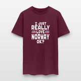 I Love Norway Ok Norwegian Flag