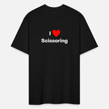 I Love Scissoring With A Red Heart