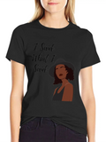 "I Said What I Said" Classic Cotton Tee – Unisex Comfort For Any Season