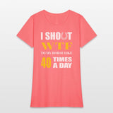 I SHOUT WTF TO MY HORSE LIKE 40 TIMES A DAY