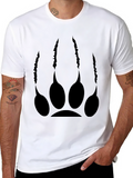 Black Bear Claw Graphic Tee - Mens