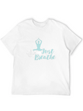 Just Breathe Yoga T-Shirt - Relaxed Fit